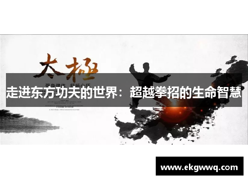 走进东方功夫的世界：超越拳招的生命智慧